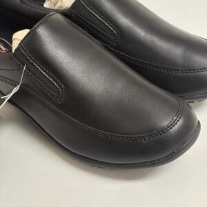 SafeTStep Women’s Size 5.5W Slip-Resistant Work Shoes Black Comfort Insole Non-S